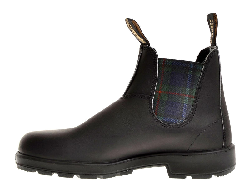 beatles elastico tartan verde 1614 BC BLACK LEATHER Blundstone 