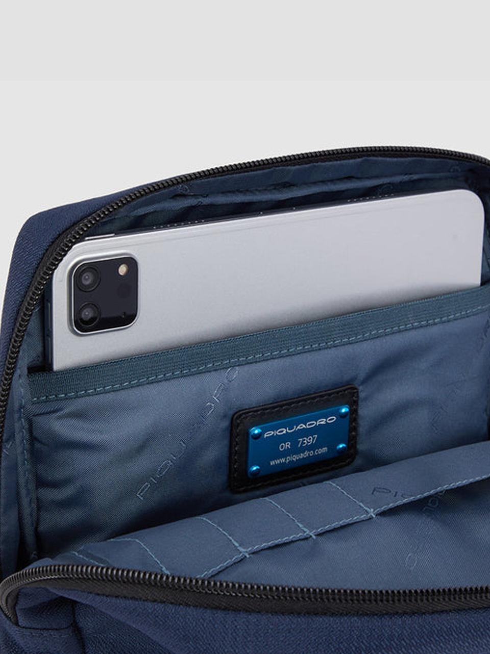 tracolla gomma grande CA1816W129 BLU PIQUADRO 