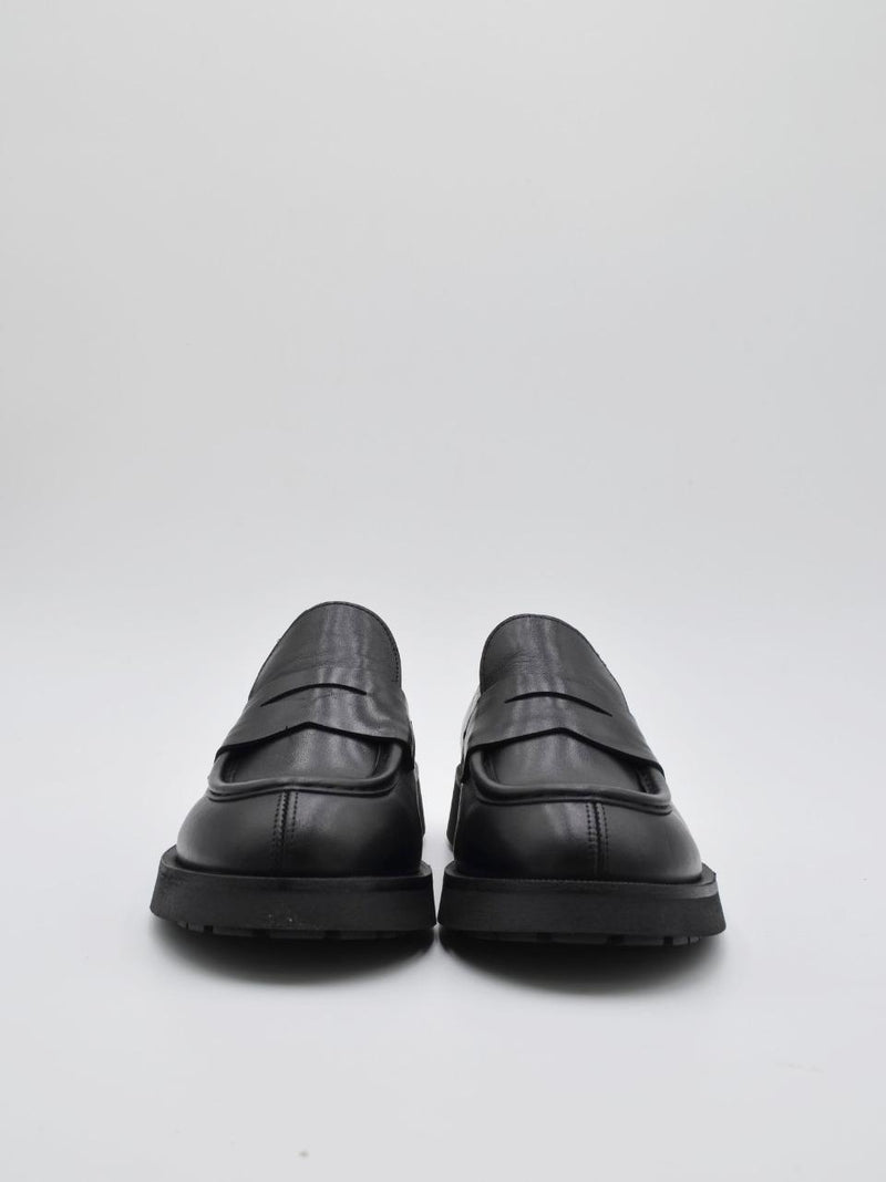 mocassino con passanre 7829 NERO ATTIMO 