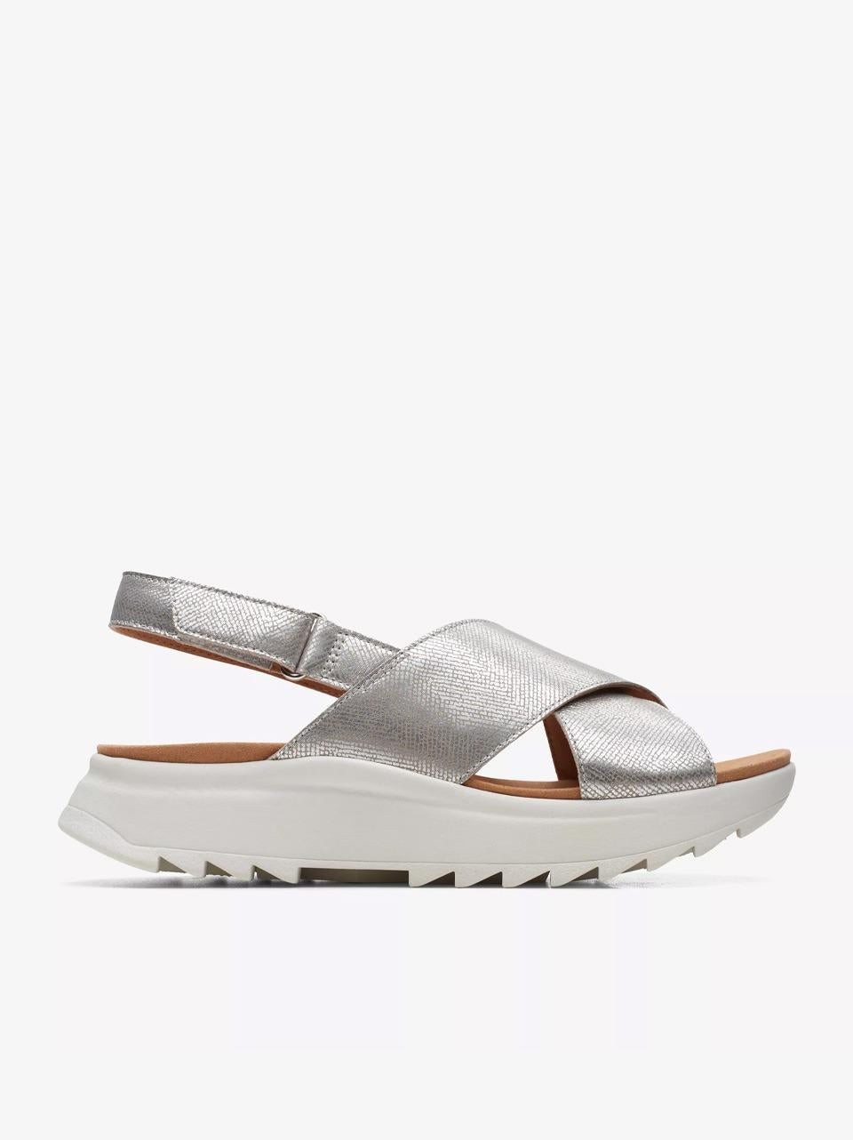 sandalo incrocio 171951 SILVER Clarks 