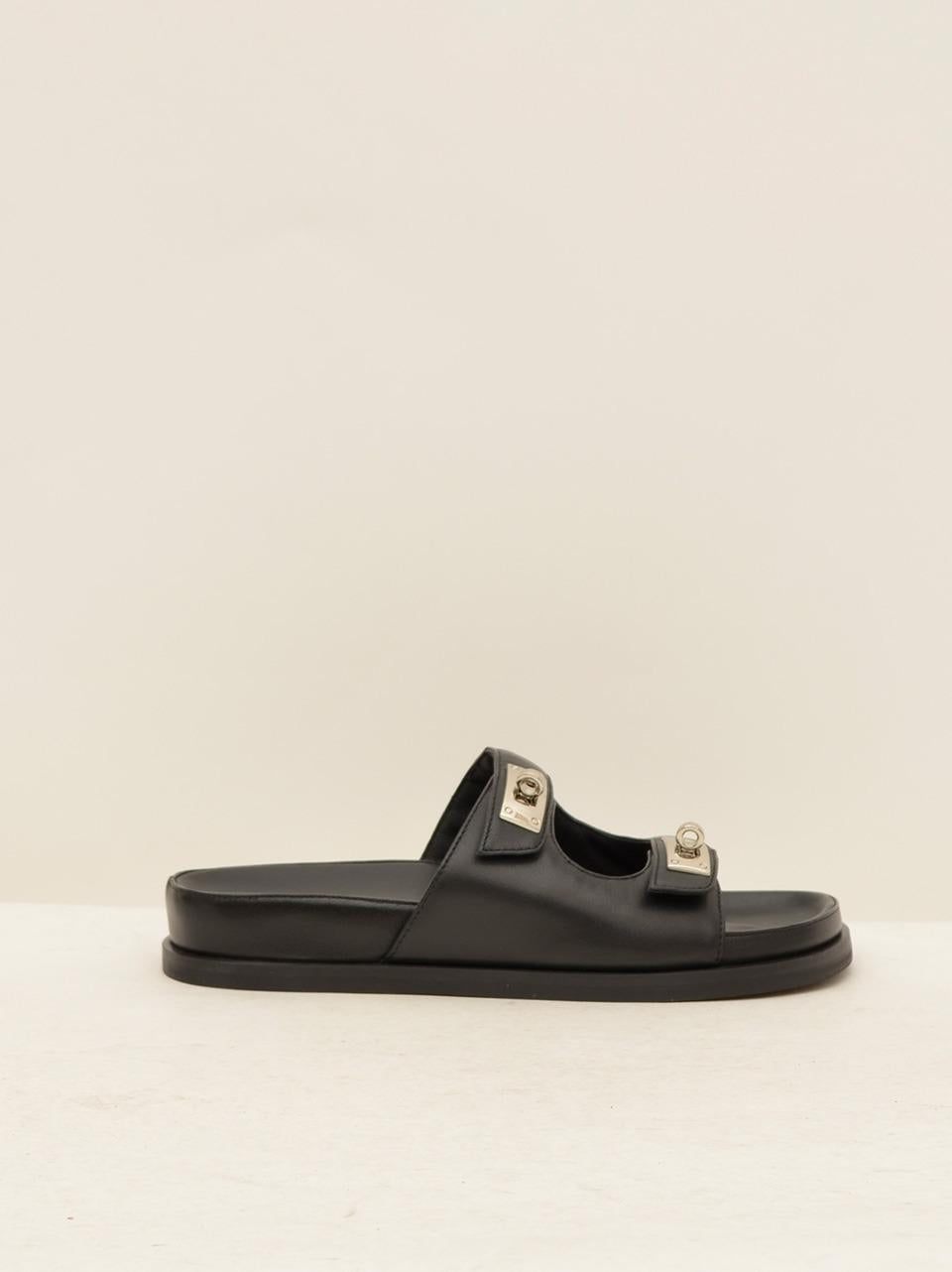 sandalo 2 fascie F65 NERO STRATEGIA 