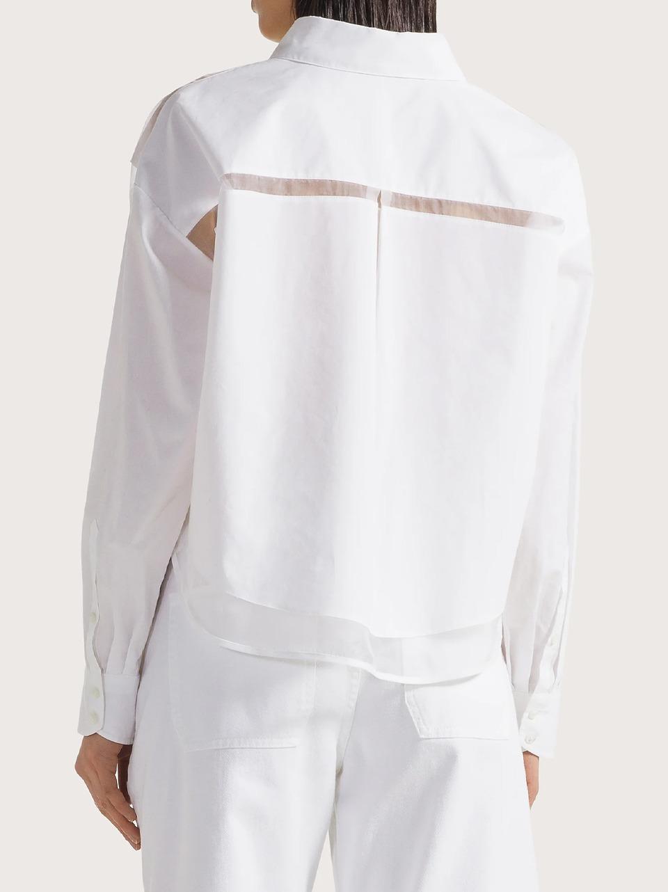 camicia inserti in voile CA1507 B SEVENTY 