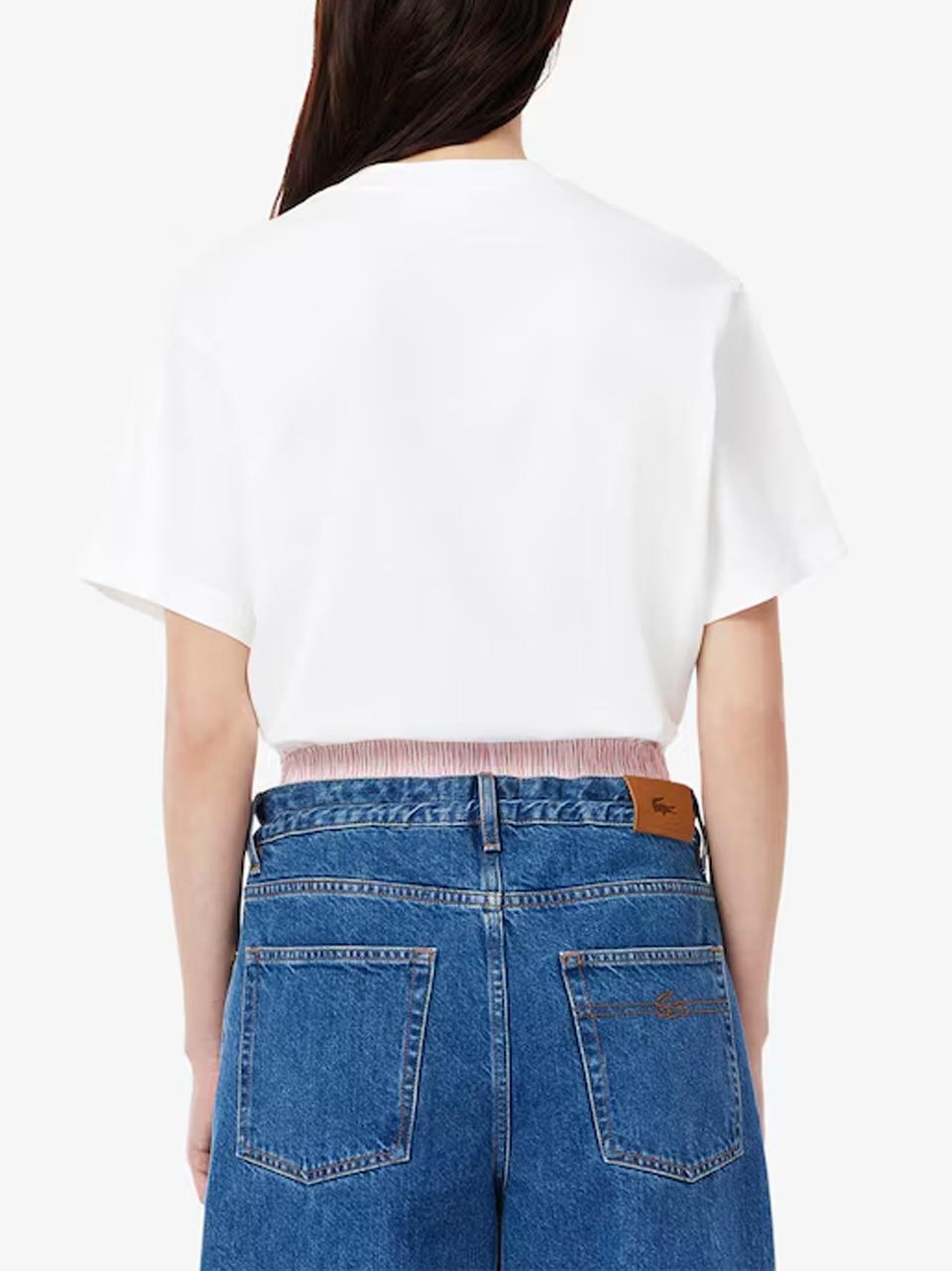 girocollo coccodrillo con pinces 9595 B LACOSTE 