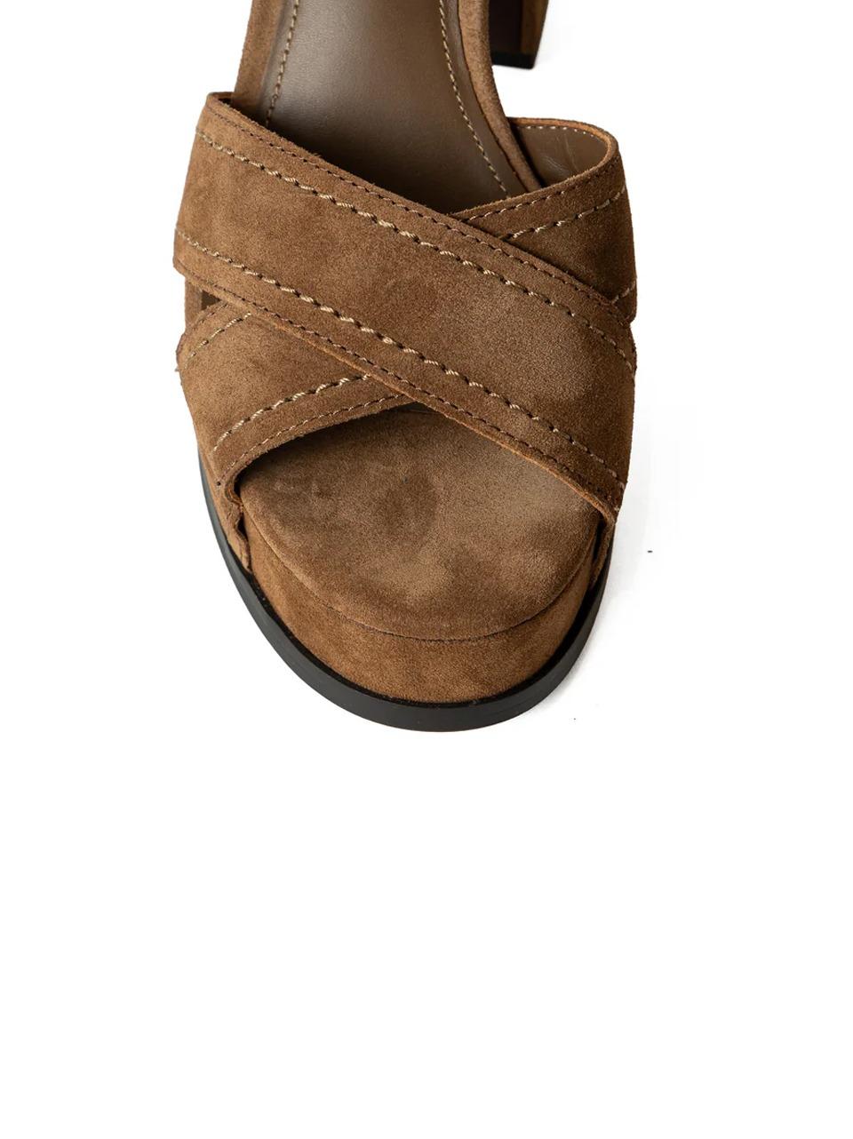 sandalo plateau tacco h 1100mm MELANY B NOISETTE ASH 