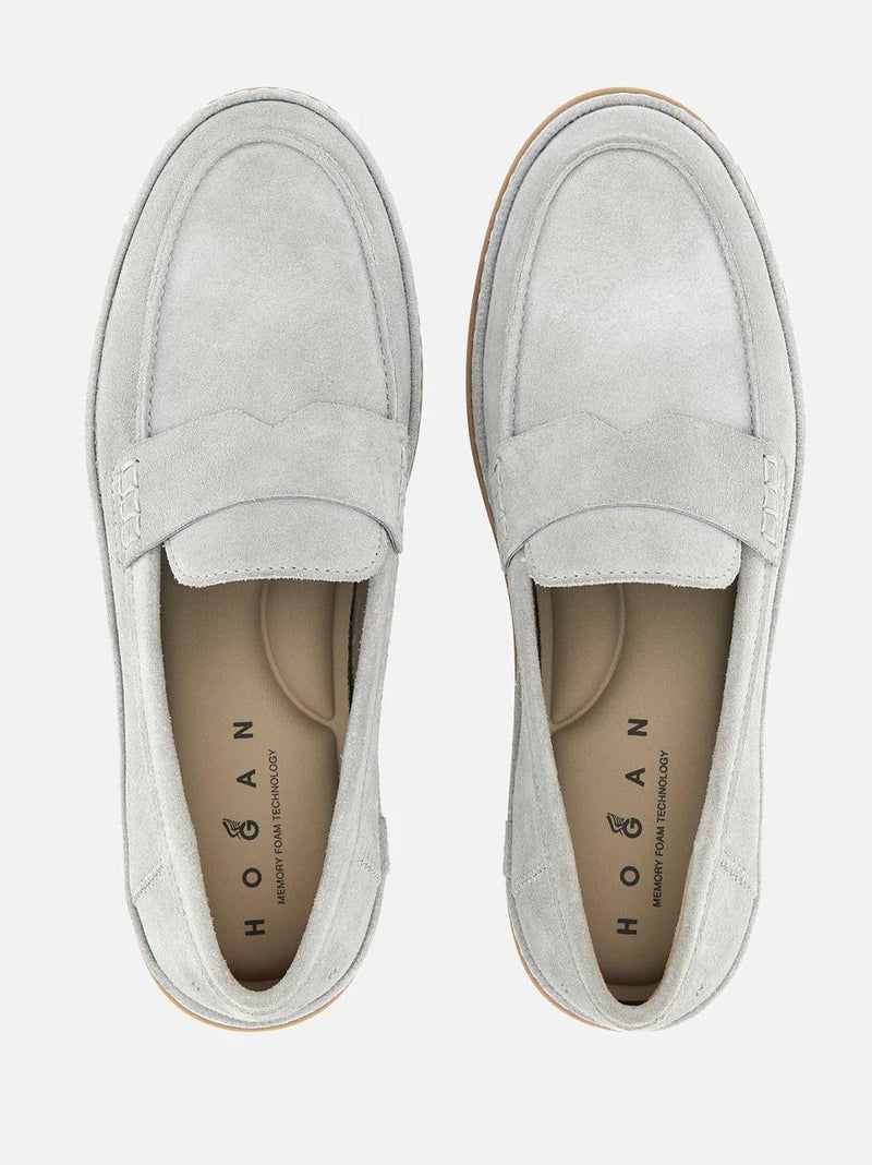 mocassino HXW6830FR40BTMB210 GRIGIO MEDIO HOGAN 