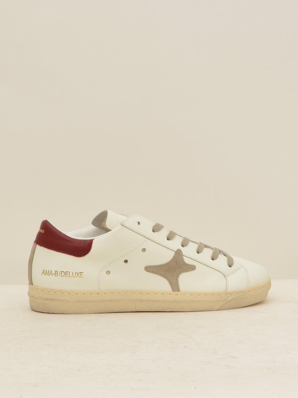 sneakers snk 2921 BIANCO\ROSSO AMA brand 