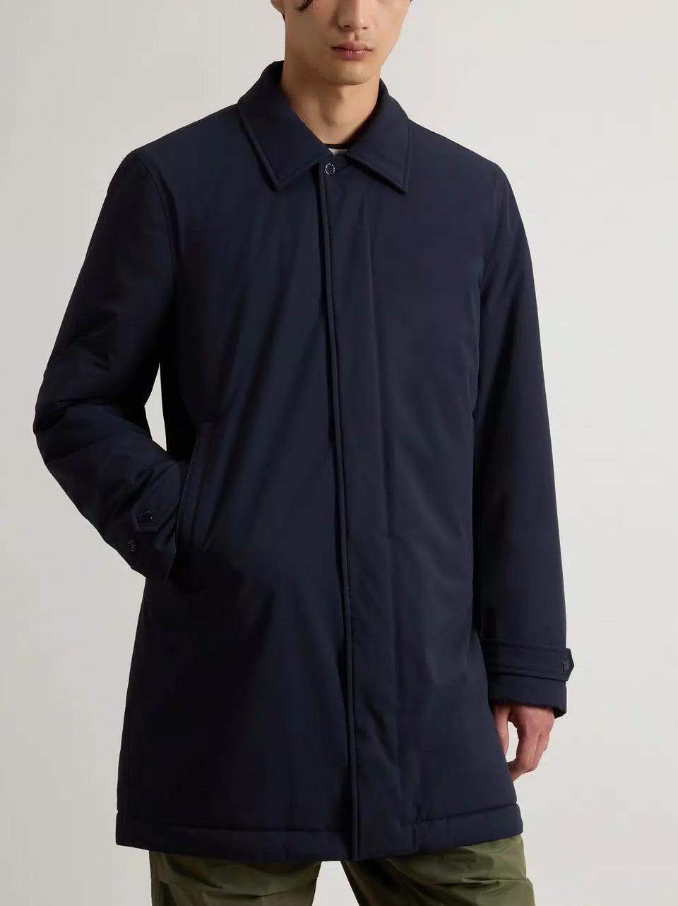 piumino liscio strech lungo OU0928 3989 WOOLRICH 