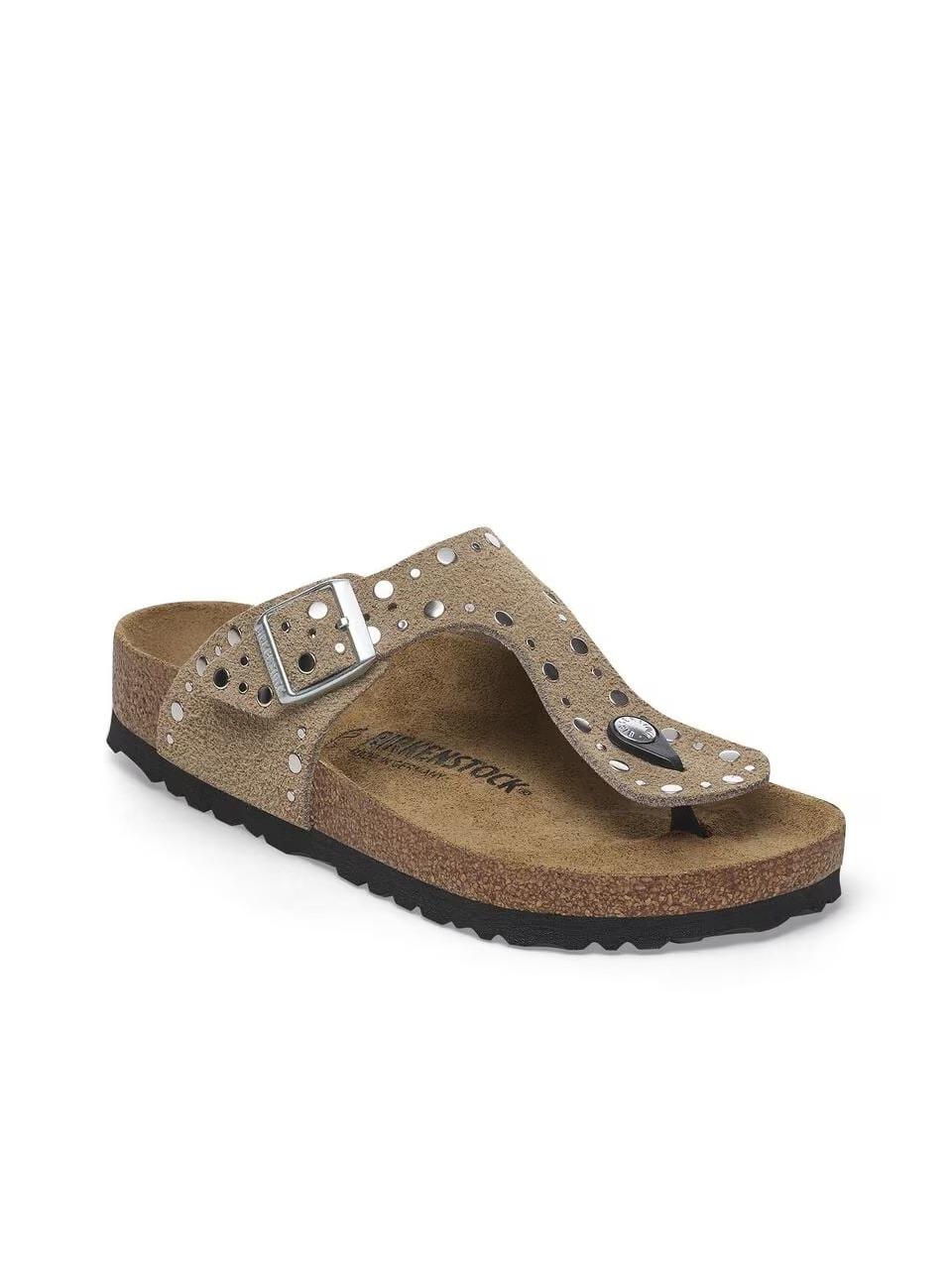 sabotgizeh rivet GIZEH TAUPE BIRKENSTOCK 