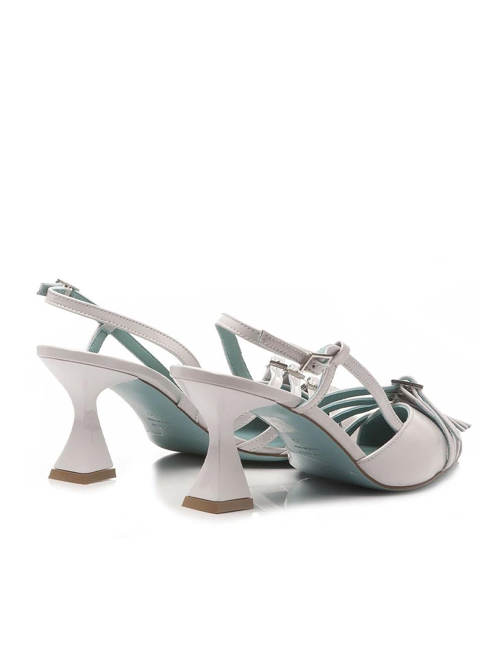 chenel con fibbie tacco 40mm PEPA PERLA DELAIA 