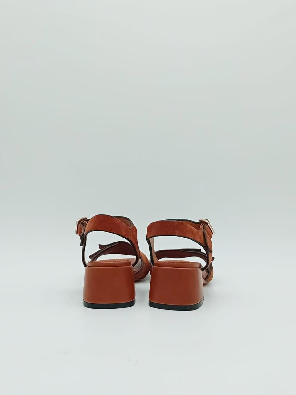 sandalo tacco h 50mm LEA C RUGGINE miss olivia 