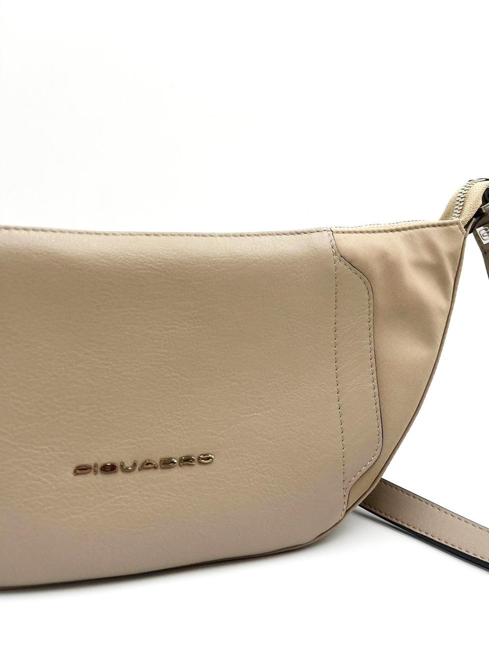 borsa mezzaluna CA6855W92T BEIGE PIQUADRO 