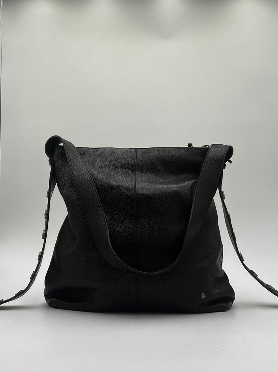 borsa stud shopping verticale zippata BS9404 COFFE REHARD 