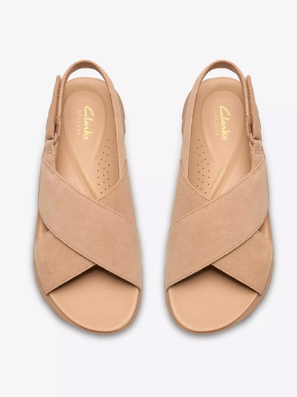sandalo con suola sneakers DAS LITE WHIS 0 BEIGE Clarks 