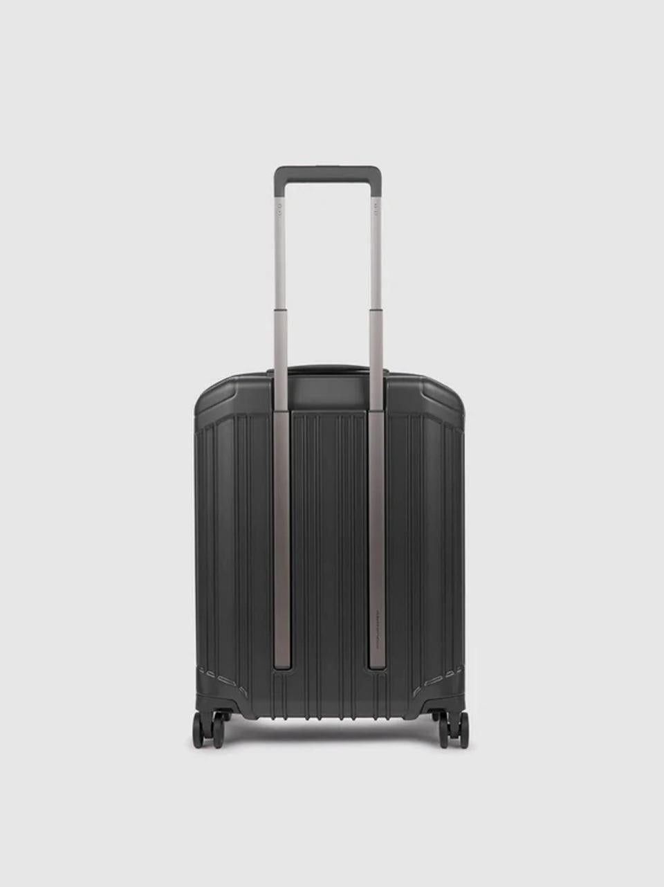 valigia trolley cabina lucida BV4425PQL NERO OPACO PIQUADRO 