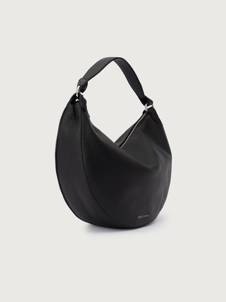 borsa dumpling large B02184SOFT NERO ORCIANI 