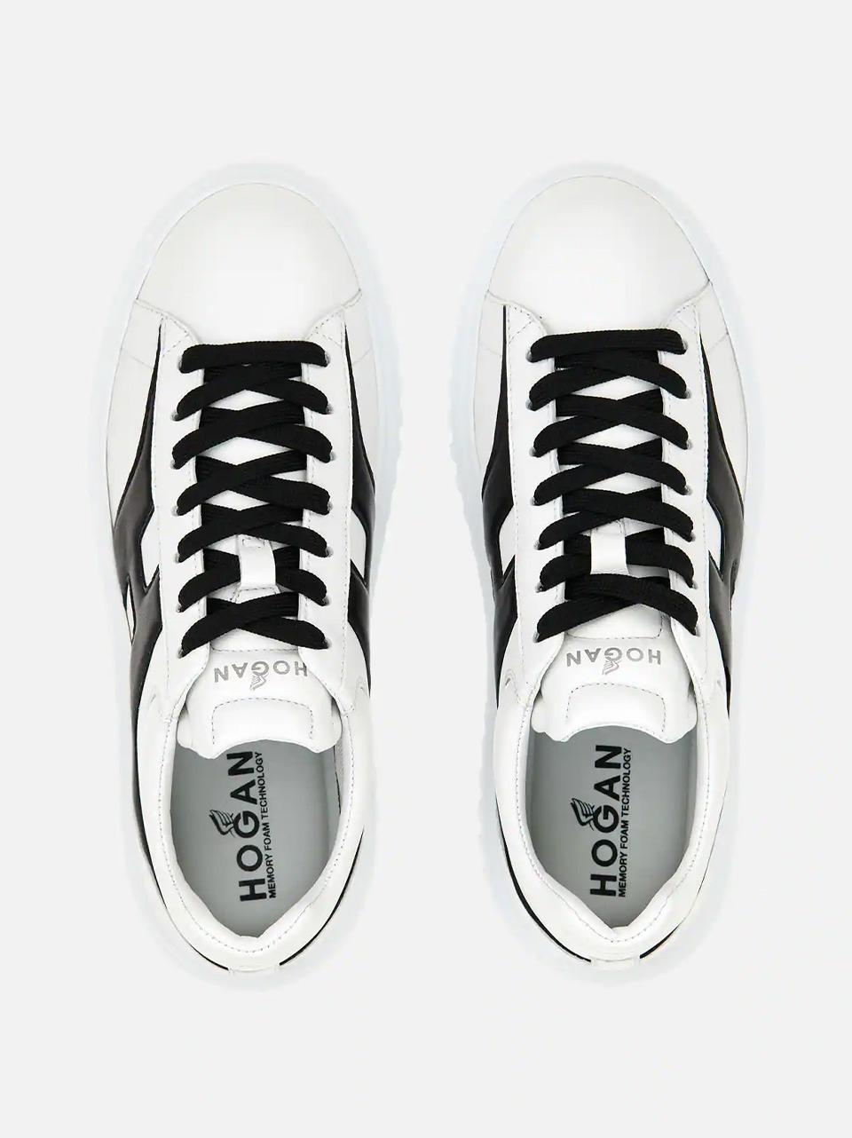 sneakers  H-Stripes HXM6450FE91LE90001 BIANCO NERO HOGAN 