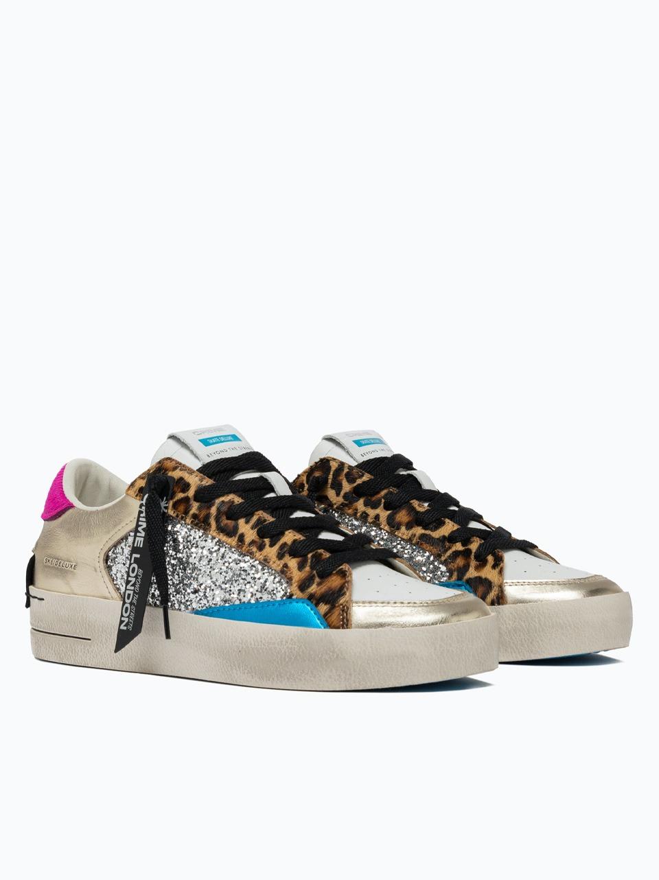 snekers skate de lux 21101 ARGENTO CRIME 